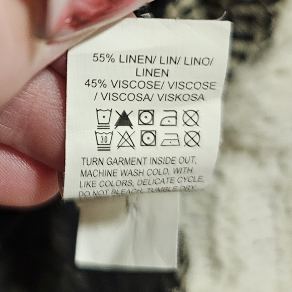 Lucky brand womans 3/4  blouse - Picture 4 of 4